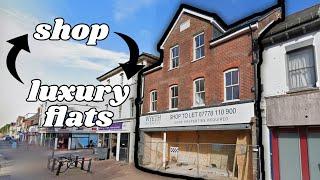 Transforming an old SHOP into FLATS | Renovation + Property Development Journey