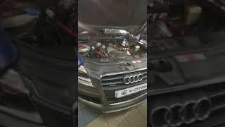 Замена прокладок клапанных крышек Audi Q7