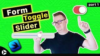 SwiftUI tutorial - How to Use a Slider, Toggle Switch and Form in SwiftUI