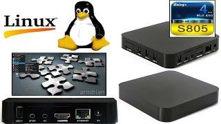 MXQ TV BOX S805 ARMBIAN LINUX DISTRO -