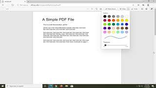 How to Highlight Text in PDF Documents in Microsoft Edge Browser [Tutorial]