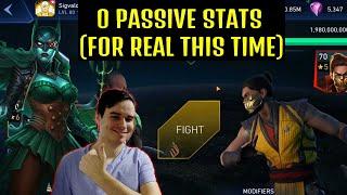 No Passive Stats BWTD Destroys Heroic 7 Scorpion Injustice 2 Mobile