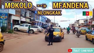 (Yaoundé) Du marché MOKOLO à Mfandena par Nlongkak et Elig-edzoa  - Trajet Cameroun