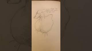 I’m finally back #art #memes #artdrawing #funny #duck #drawingskills