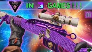 Get PLAGUE DIAMOND Snipers in 3 GAMES  ! ! !  Fast & Easy Call of Duty Black Ops Cold War/Zombie 