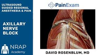 Ultrasound Guided Axillary Nerve Block - Diagnostic, Peripheral Stimulation & Treating Shoulder Pain