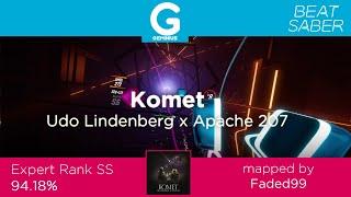 Komet - Udo Lindenberg x Apache 207 | Beat Saber [Expert Rank SS 94.18%]