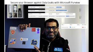 Secure your Browser against Data Leaks with Microsoft Purview