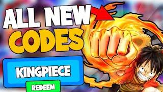 ALL KING PIECE CODES! (February 2021) | ROBLOX Codes *SECRET/WORKING*