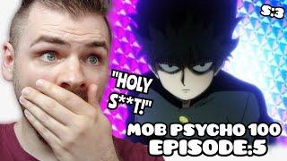 MOB vs. DIMPLE!!!! | MOB PSYCHO 100 - EPISODE 5 | SEASON 3 | New Anime Fan! | REACTION