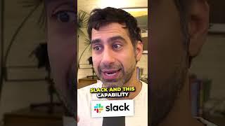 Working with Slack is excellent; it's a hub for connecting with people, sparking creativity.