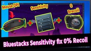 Bluestacks Sensitivity Settings || Bgmi Bluestacks Sensitivity Settings Pc ||