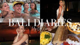 BALI DIARIES PT.1 | Villa tours, Beach clubs, and eating our way through Bali xoxo