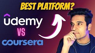 UDEMY or COURSERA  ? Best ONLINE PLATFORM for EDUCATION