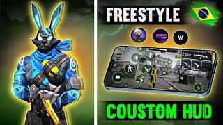 3 FINGER FREE STYLE CUSTOM HUD FREE FIRE FASTEST 3 FINGER HUD |||| FIRST MOVEMENT CUSTOM HUD ️ 