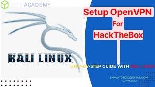 HTB | HackTheBox VPN setup | How To Setup OpenVPN For HackTheBox | Kali Linux