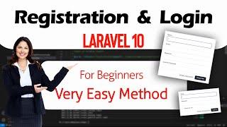 how to create login and registration in laravel 10 | for beginners