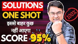 Solutions Chemistry Class 12 One Shot | GRAVITY CIRCLE | Boards 2024 #boards2024 #chemistryclass12
