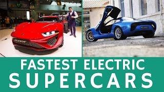 Fastest All-Electric Supercars & Custom Concept EVs of 2015-2016