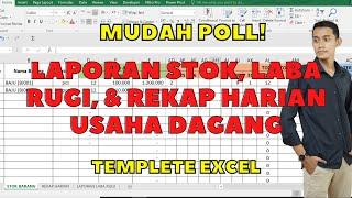 SANGAT SIMPEL! Cara Membuat Laporan Keuangan Toko di Excel