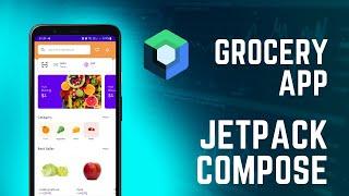 Grocery App UI with Jetpack Compose Speed Code