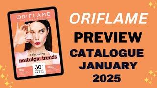 Oriflame Preview Catalogue January 2025