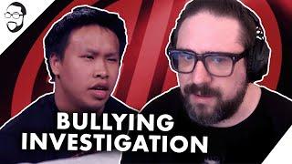 TSM Investigation Concludes Reginald's Bullying Wasn't Illegal