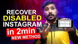 How to Recover Disabled Instagram Account | Restore Disabled Instagram id Hindi Urdu 2022