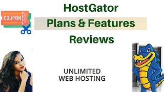 HostGator Hosting Plans and Features 2020