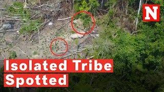 Amazing Drone Footage Captures Uncontacted Amazon Tribe