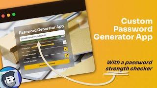 Password Generator App (HTML, TailwindCSS, and JavaScript)
