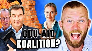 Söder sprengt Brandmauer und will Kanzler werden?!  CDU-AfD Koalition realistisch?