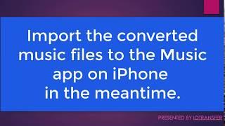 Convert FLAC to MP3 with IOTransfer