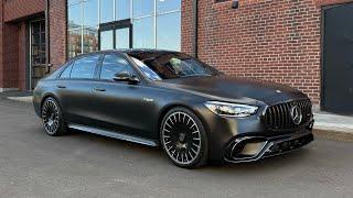 2024 Mercedes AMG S63 E Performance Brabus Wheels  - Revs + Walkaround in 4k