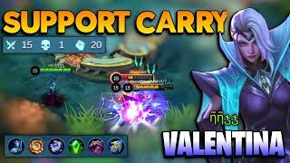 Valentina Support is Overpowerd! [ Valentina Gameplay & Best Build 2021 ] By ῆῆჯჯ - Mobile Legends