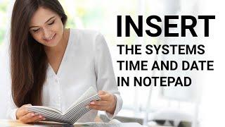 How to insert current system date and time using shortcut key?