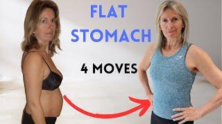 How You Can Get A Flatter Stomach With 4 Exercises
