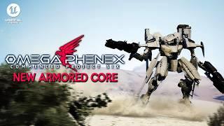 OMEGA PHENEX First Alpha Gameplay | New Post-Apocalyptic Mecha Game like ARMORED CORE