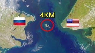 США и Россию разделяют  4км, почему их можно преодолеть лишь за 21 час? Жизнь на островах Диамида.