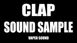 Clap sound sample pack (sound effect)