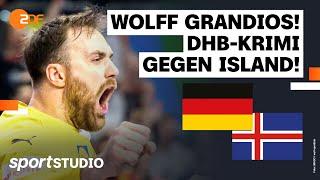 Deutschland – Island | Handball-EM 2024 | sportstudio