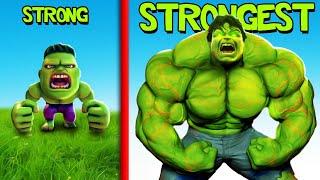 Upgrading HULK To STRONGEST EVER In GTA 5