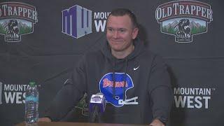 Boise State news conference ahead of its return to the Fiesta Bowl