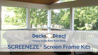 Screen Frame Kits & Caps by SCREENEZE®