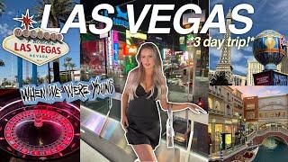 3 DAYS IN LAS VEGAS!  (travel vlog) | The Strip, Casinos, WWWY Festival, Exploring, etc! | 2024