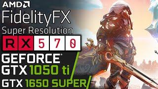 Godfall | FidelityFX Super Resolution First Look | RX 570 | GTX 1050 ti | 1650 Super | FSR