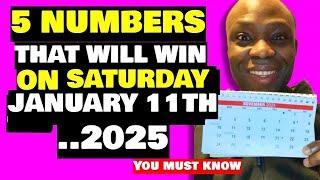 Lucky Numbers: 5 Numbers to Win the Jackpot on Saturday, 11 January 2025 | Christian Perspective