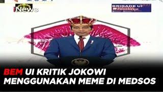 Kritikan BEM UI Terkait Meme Jokowi di Media Sosial Tua Pro dan Kontra - iNews Pagi 29/06