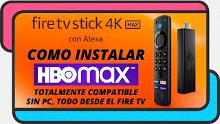 Como instalar HBO Max en un Amazon Fire TV Stick