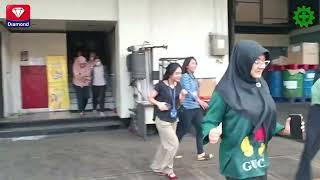 Simulasi Gempa PT. Diamond Cold Storage Jakarta